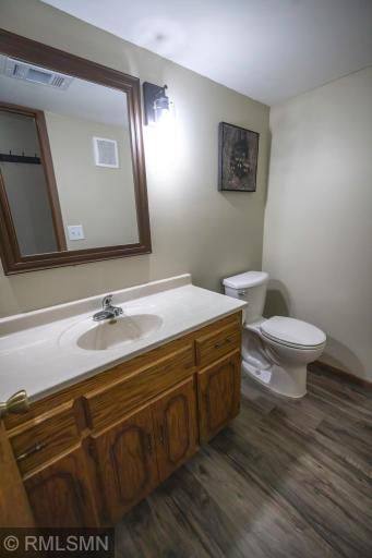 Lower level bath