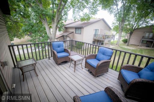 Enjoy outdoor time on the deck