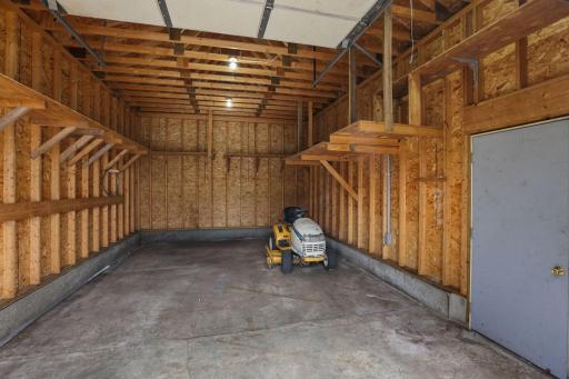 Plenty of room for recreational toys!