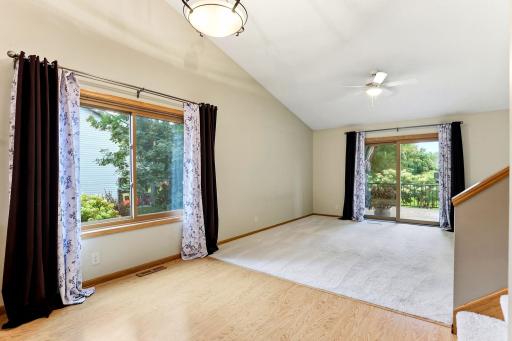 Open concept on the main floor is great for entertaining.