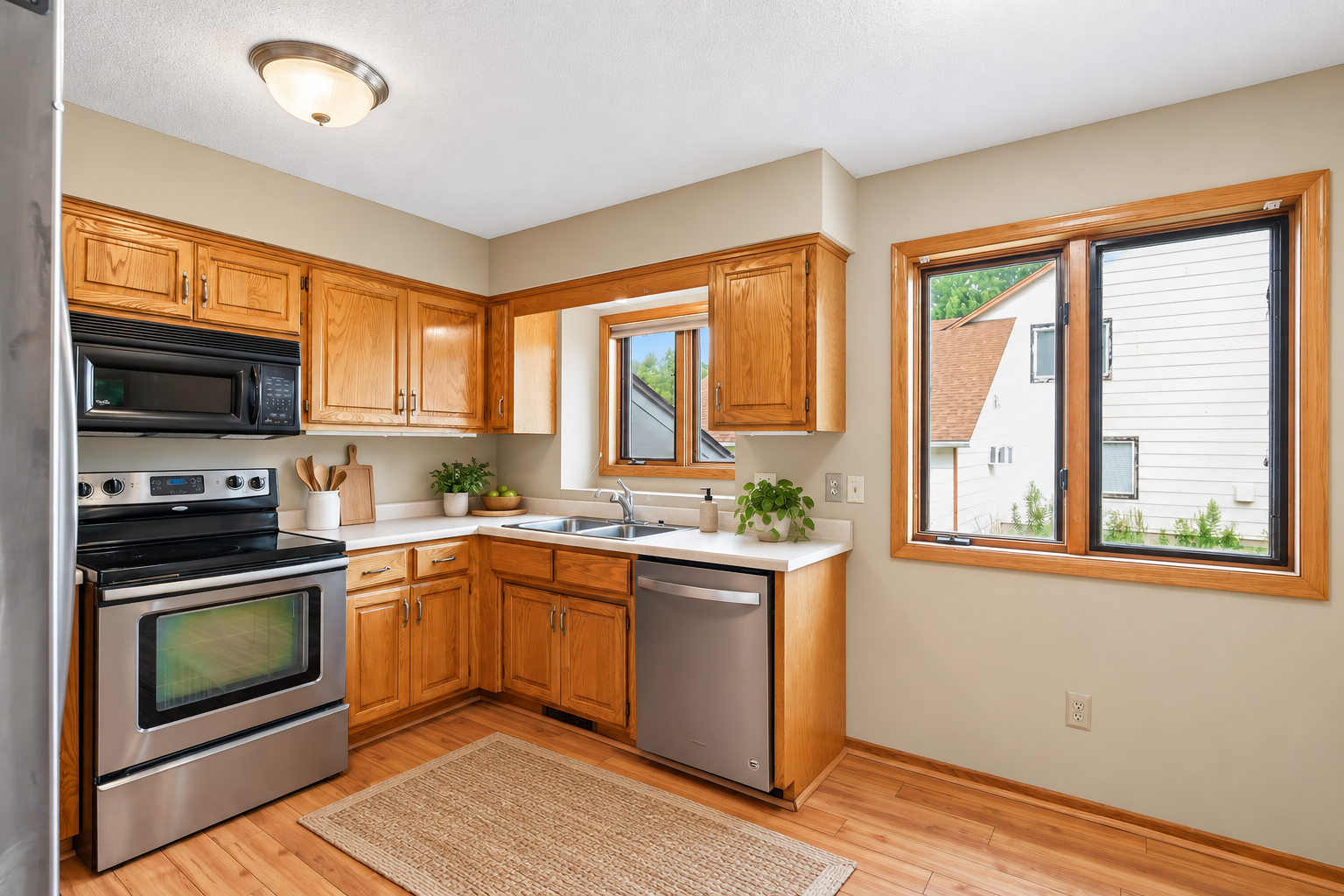 This photo has been virtually staged. No physical changes were made to the walls, structure, or any permanent features of the home. Only digital furniture and décor have been added.