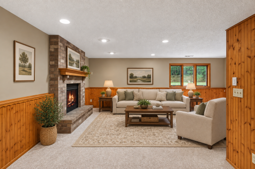 This photo has been virtually staged. No physical changes were made to the walls, structure, or any permanent features of the home. Only digital furniture and dÃ©cor have been added.