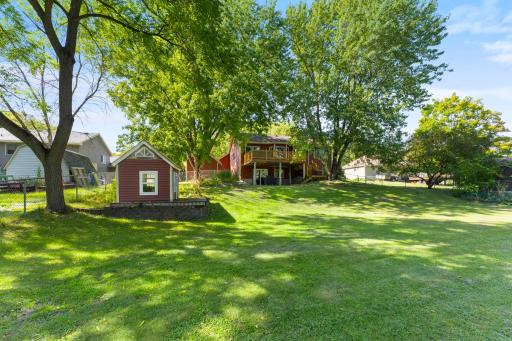 Playhouse or additional storage in back yard