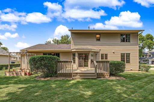 For your added convenience, the current owners had rain gutters installed, complete with gutter guards, and oversized down spouts.