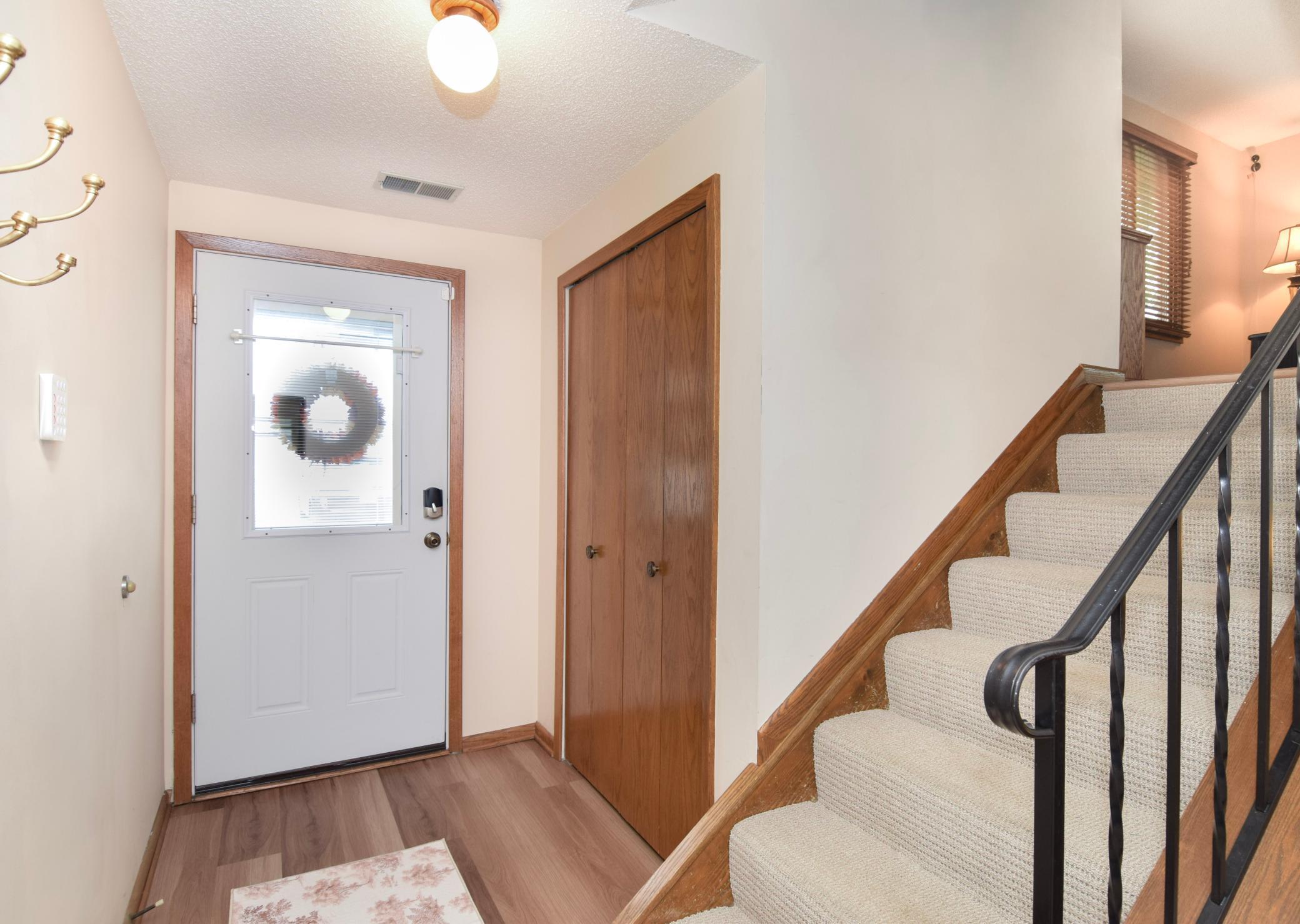 Large Entryway with Closet