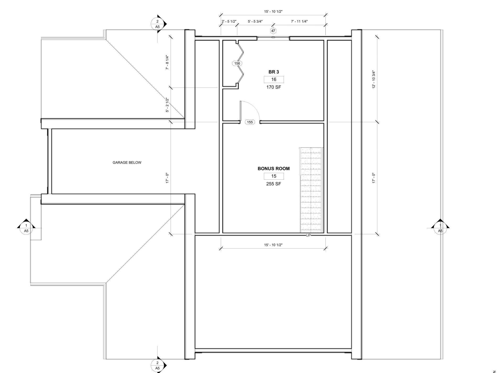 Upper level layout