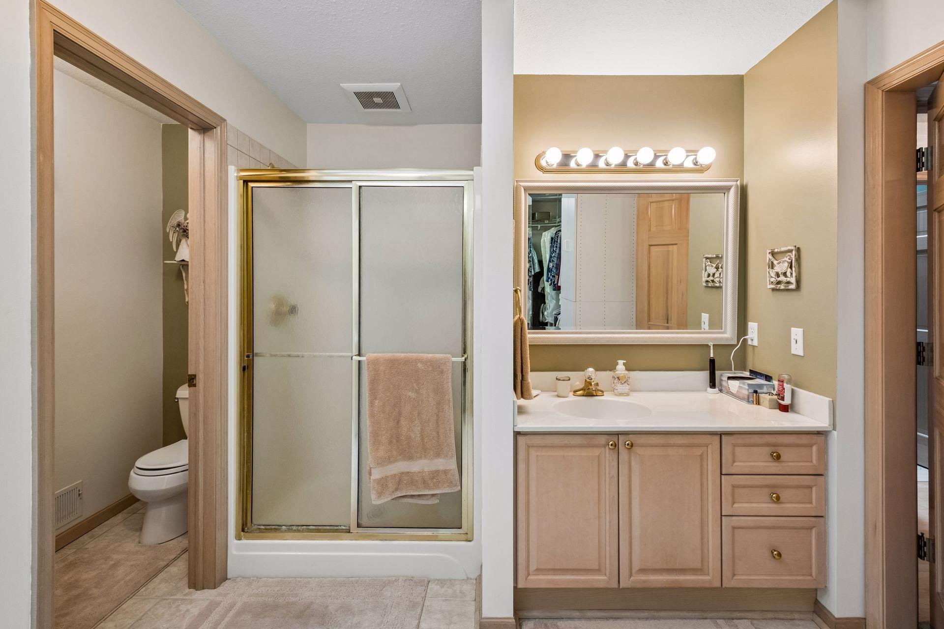 Primary on-suite bathroom.