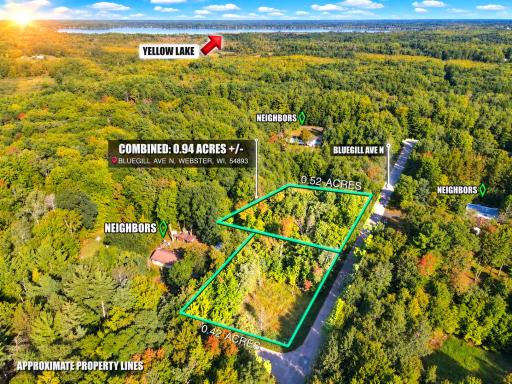 Lot 1 & 2 Bluegill Avenue N, Webster, WI 54893