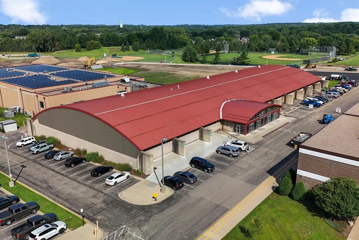 The Cottage Grove Ice Arena features three ice rinks and also hosts skating lessons, hockey tournaments, and private parties