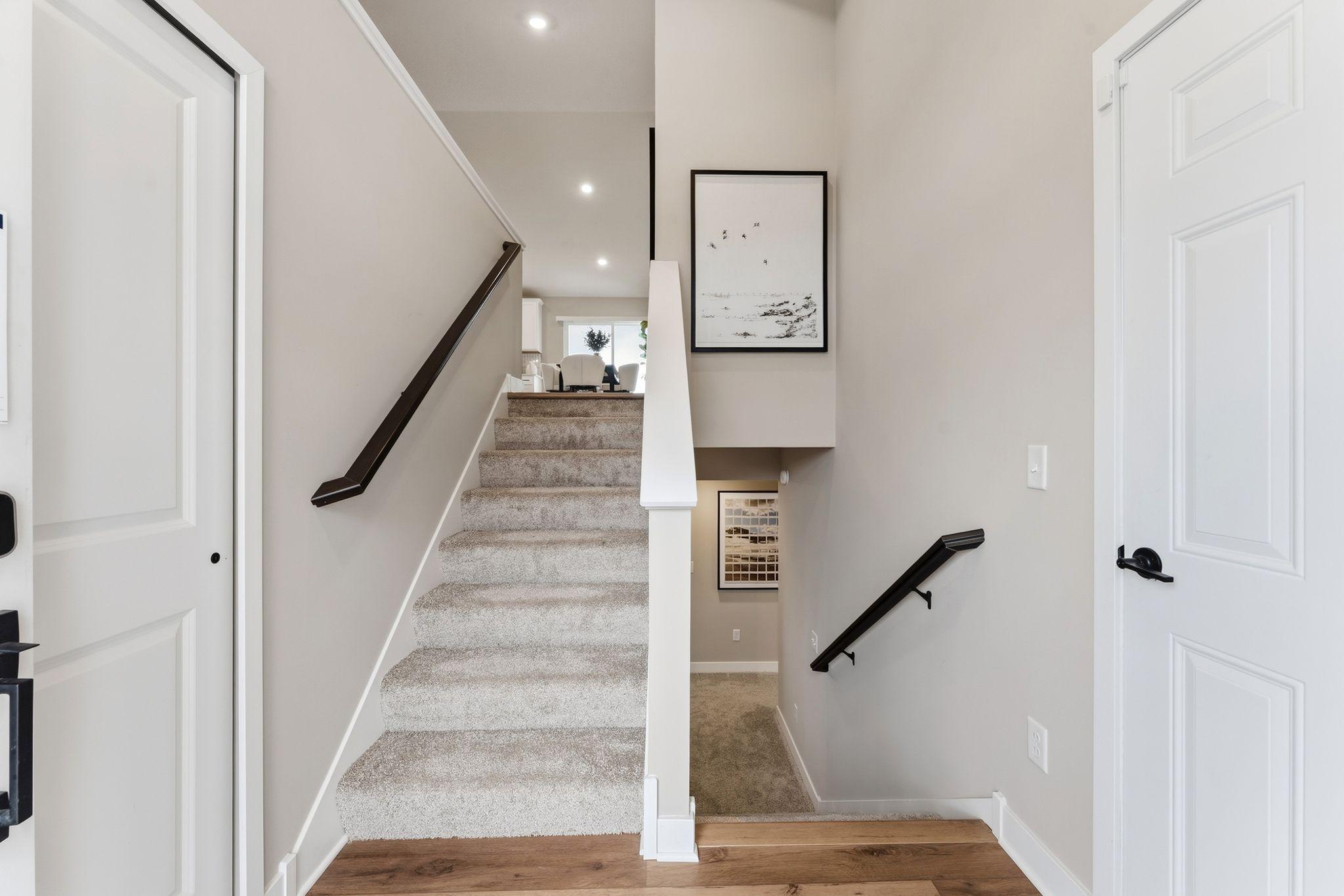 (Photo is of the actual model home.)