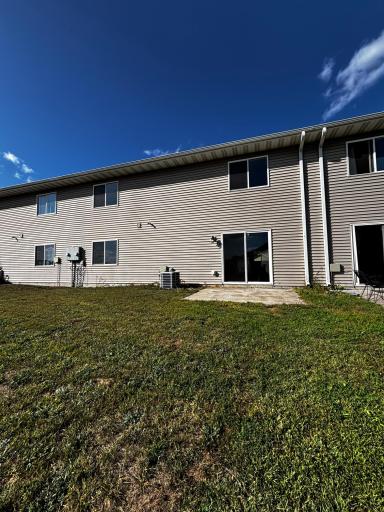 Rear view of property