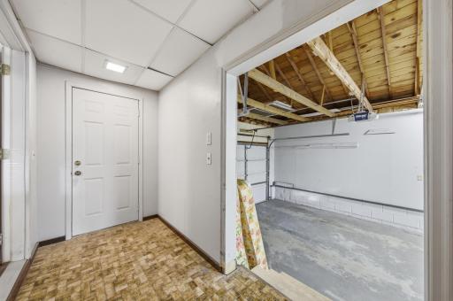 A mud room is handy for kids to enter with all their gear and the garage access is attached and extra deep.