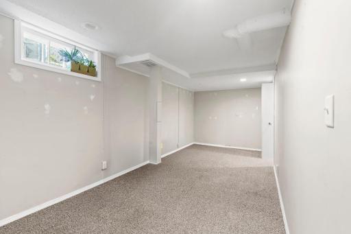Easily convert this space into a 4th bedroom with egress window