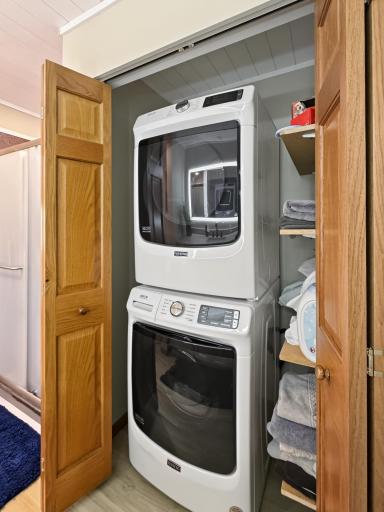Laundry in Primary Bathroom