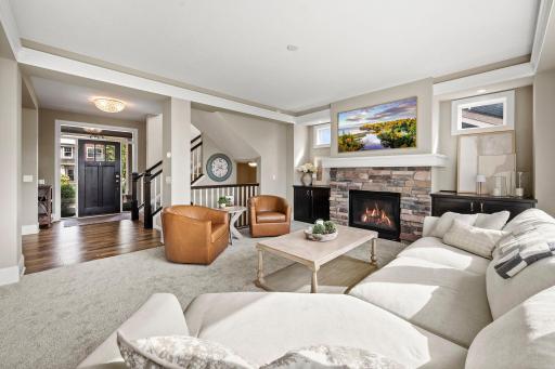 Extra Light from the Transom Windows above the Built-ins