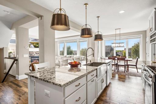 Open-concept main level designed for comfortable everyday living and effortless entertaining.