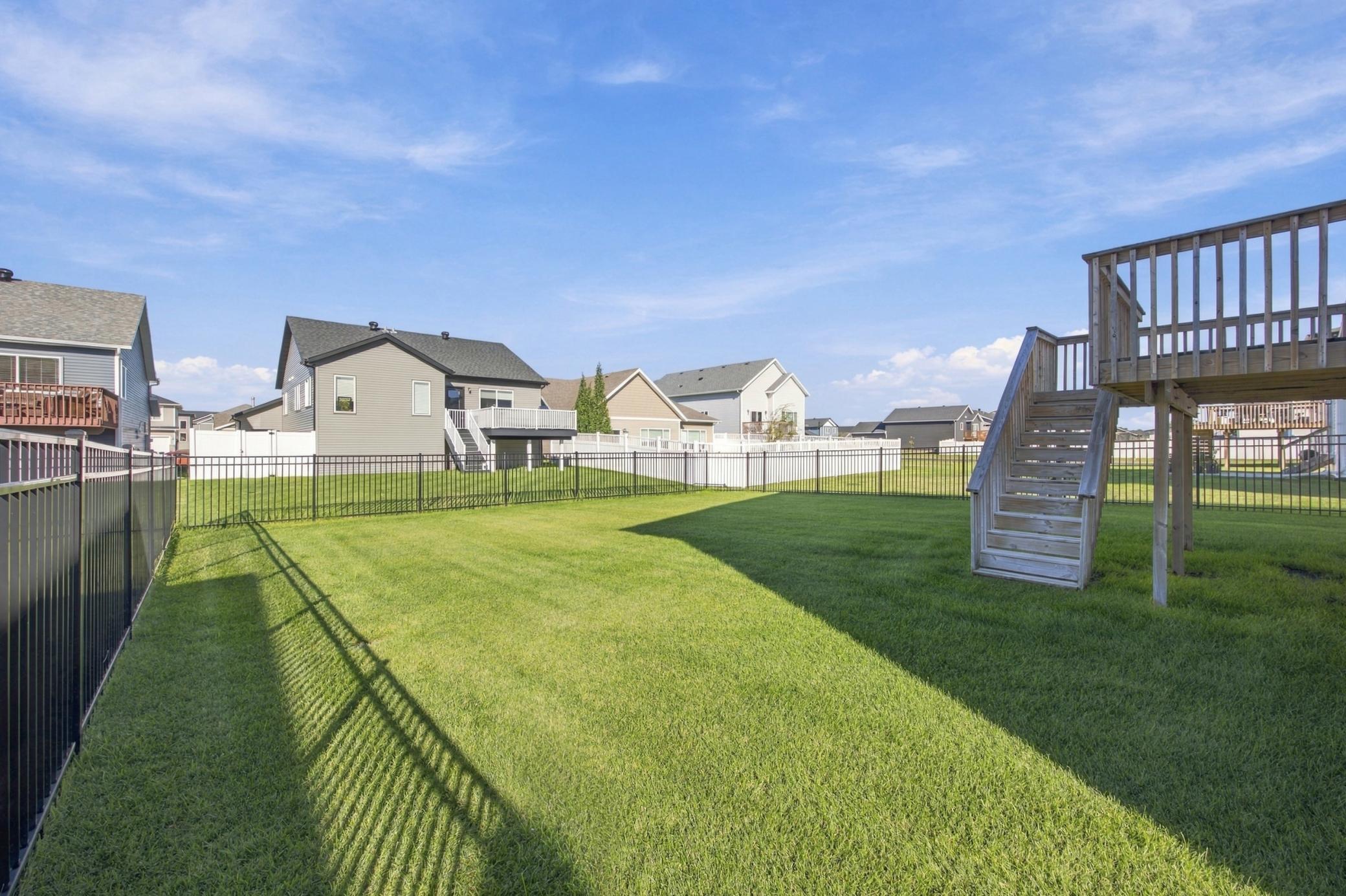 Fenced Backyard