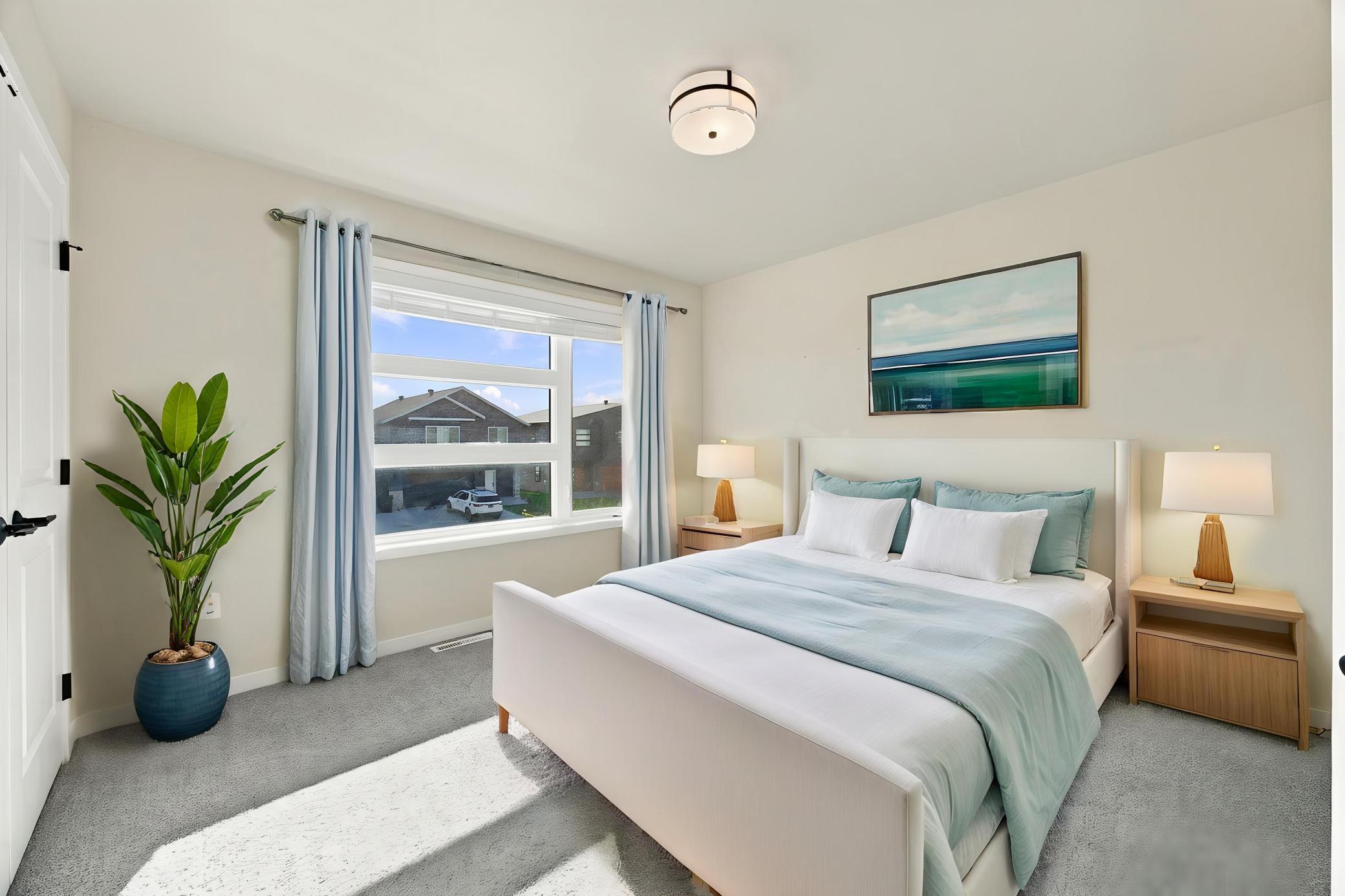 Virtually Staged Bedroom 2