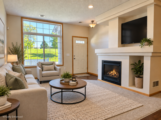Living room - Virtually Staged