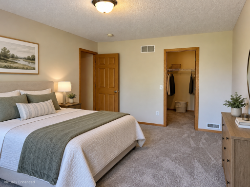 Main bedroom - Virtually Staged