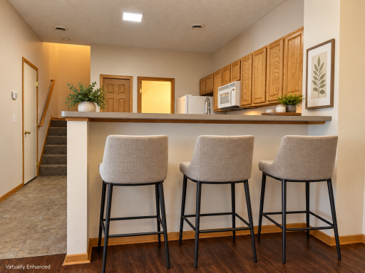Breakfast Bar - Virtually Staged