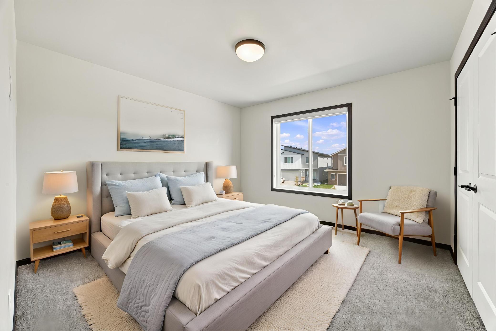 Virtually Staged Bedroom 2