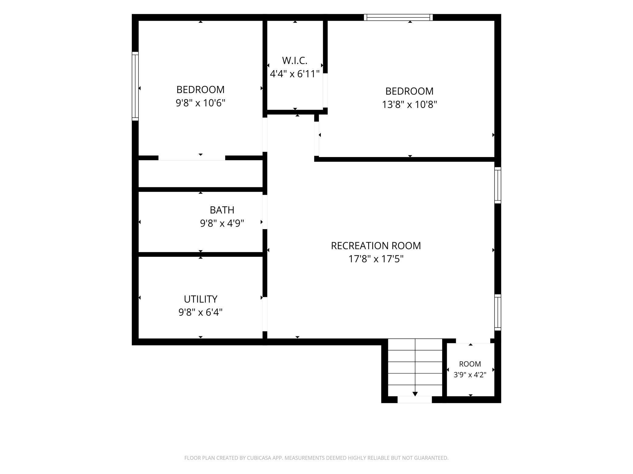 Lower Level Floor Plan
