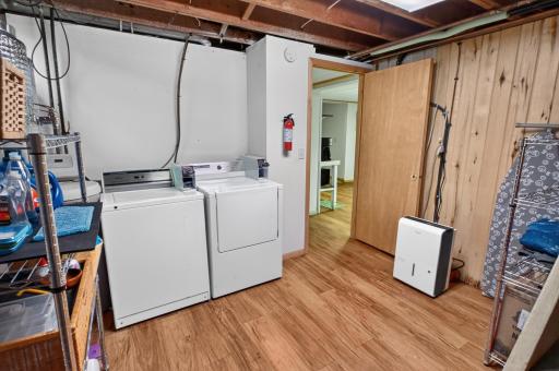 Laundry in lower level shared for both levels