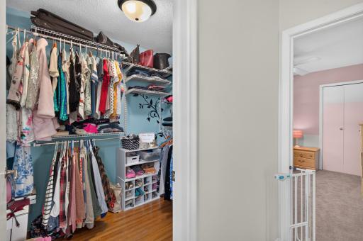 Additional storage closet in the upstairs!