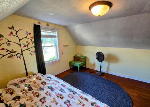 Updated windows, hardwood flooring