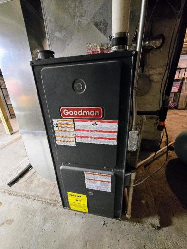 New forced air gas furnace 2026