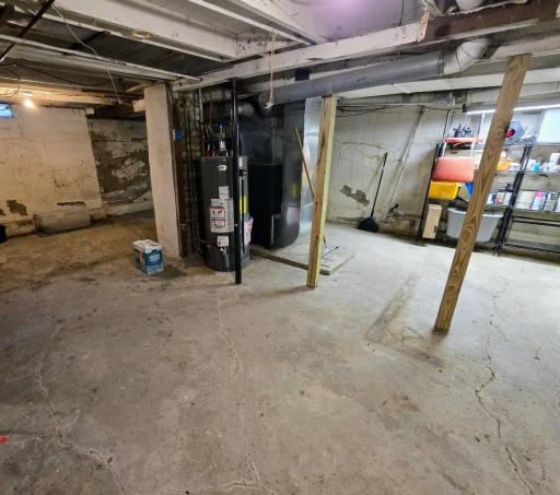 Utility room with room for extra storage
