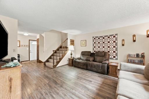Living room - newer LVP flooring