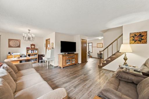 Living room - newer LVP flooring