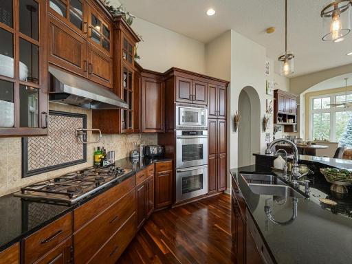 Stainless Cooktop, Double oven