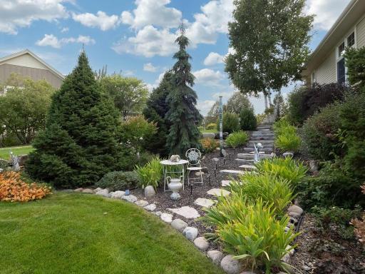 Eye catching landscaping