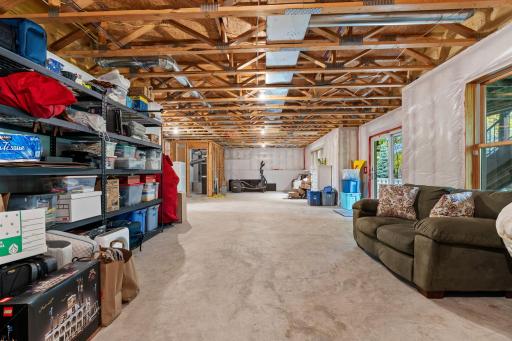 With a bathroom rough-in, walkout access, and plenty of room to work with, the lower level is ready for a future family room, additional bedroom, bath, and more.