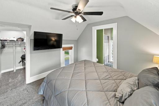 Walk-in Closet and Bath off Primary