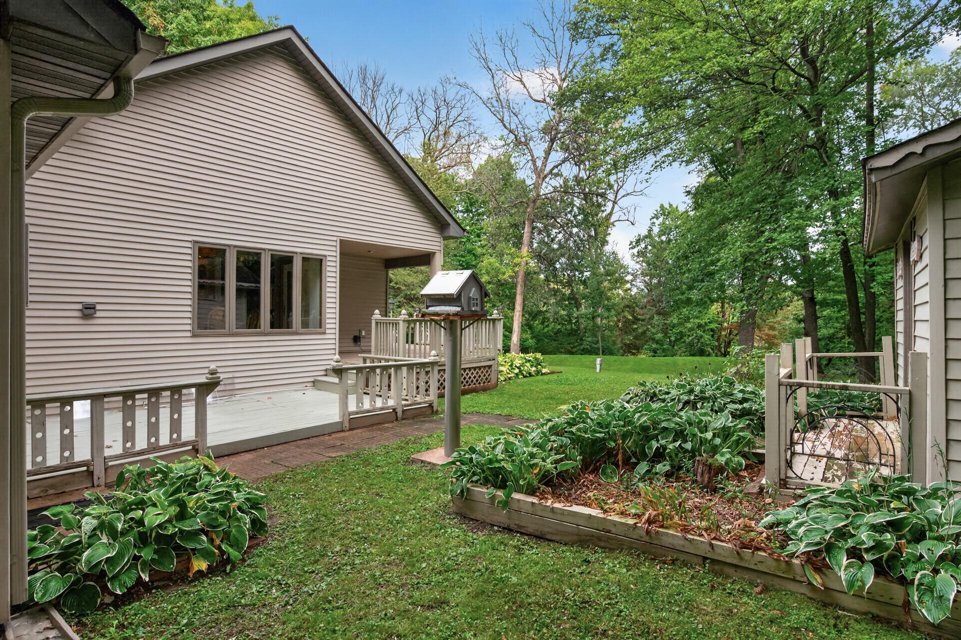 View of side deck