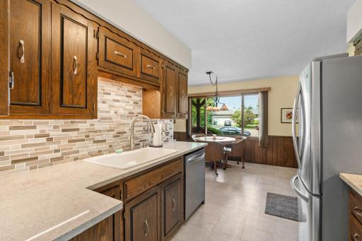 No view from this kitchen area is a bad one!