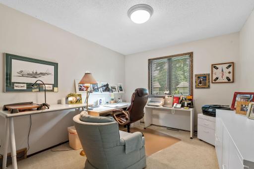 The third bedroom of THREE on the main level.