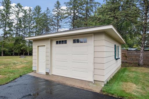 From lawn equipment and recreational toys to extra vehicles and seasonal gear, this detached garage gives you the extra space to store it all.