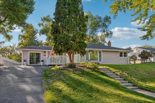 Well-kept landscaping make the curb appeal on this house truly stand out