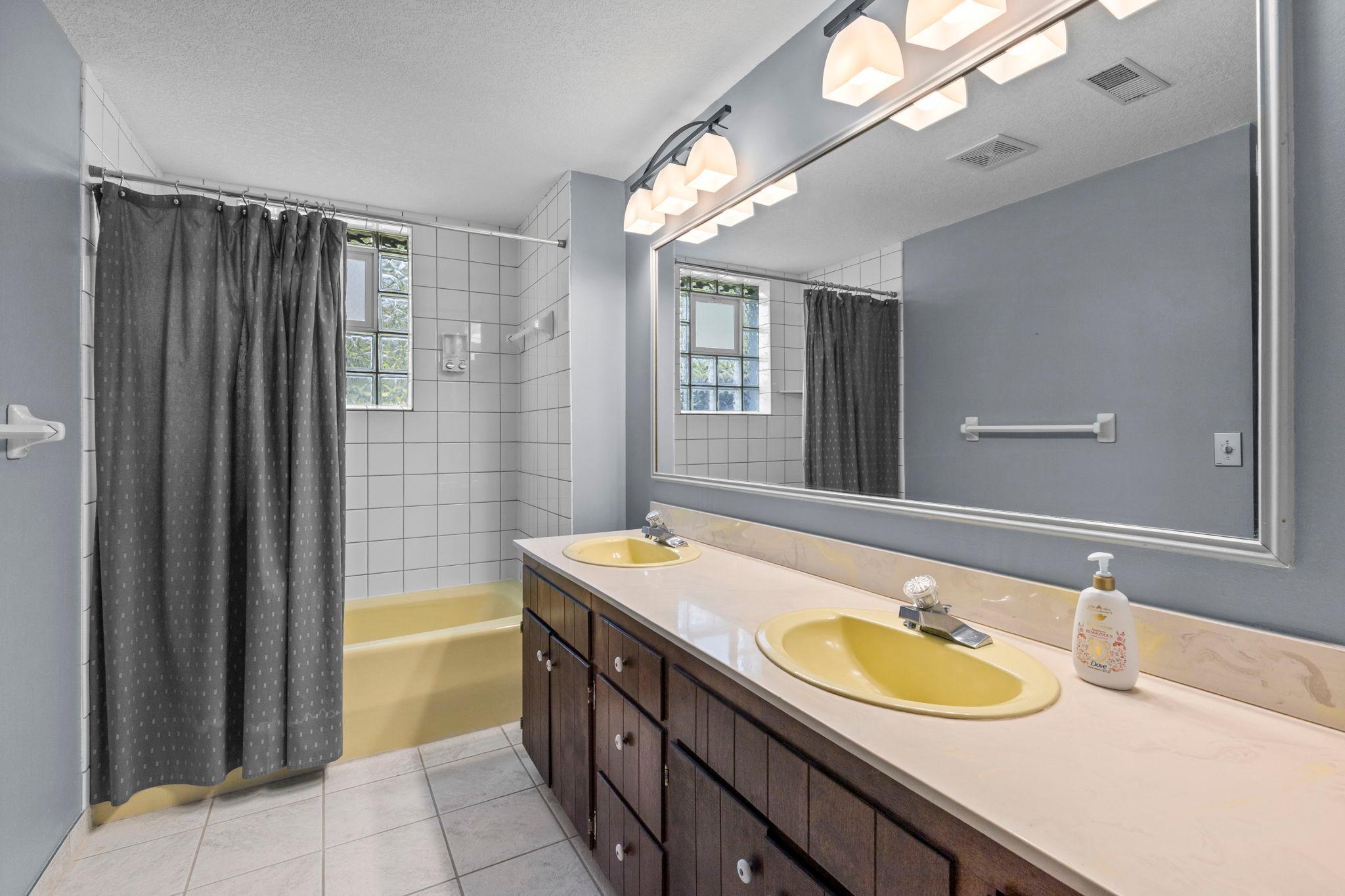Bathroom on lower level