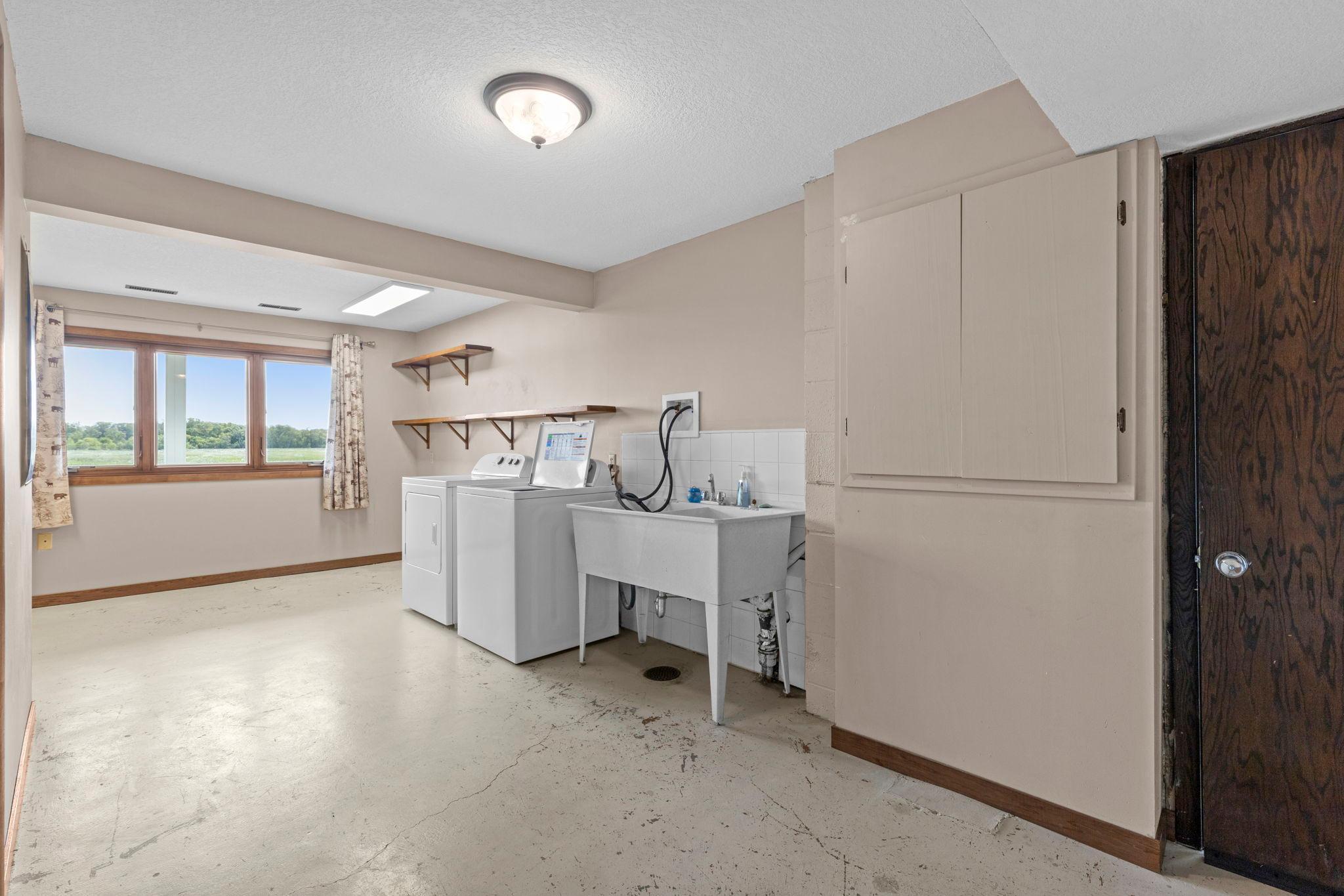 2nd Laundry room on lower level