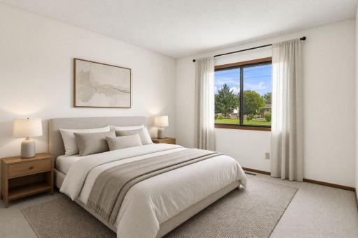 Virtual Staging to give ideas and spacial recognition.