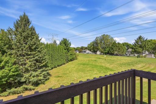 View from Deck off the Kitchen.