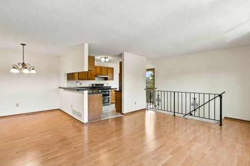 Open Concept into Dining and Kitchen!