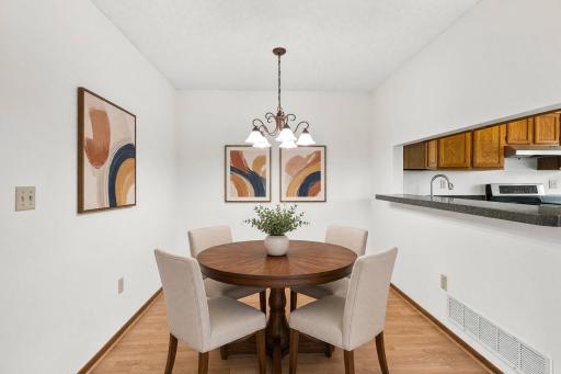 Virtual Staging to give ideas and spacial recognition. Home is not staged.