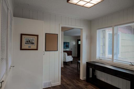Entry leading into living room